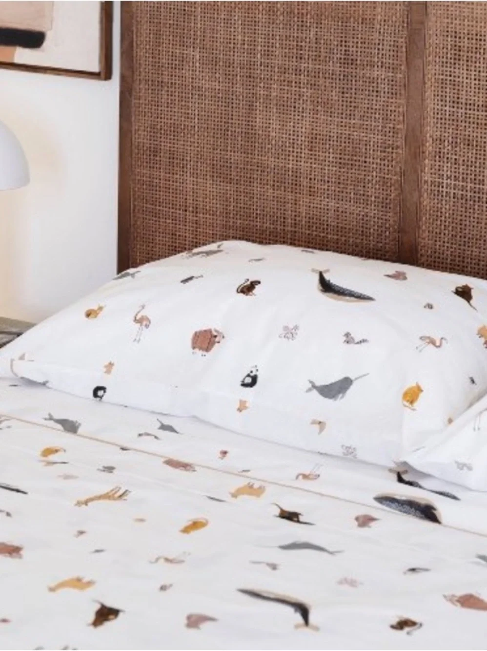 GATHRE NWT Menagerie Zoo Animals Sheet Set -Full